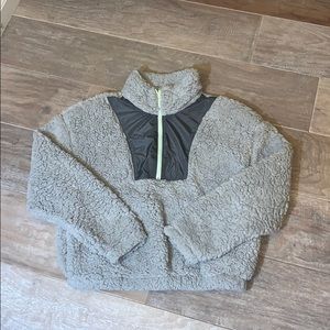 5 for $25! Fuzzy Quarter Zip sweater